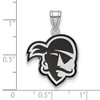 Black Bow Jewelry Sterling Silver Seton Hall Pirates NCAA Large Pendant - 2 of 3