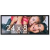 PosterPalooza | 24x8 Wood Frame with UV Acrylic, 6 Finishes: Black, White, Bronze, Silver, Wood, Mahogany - 2 of 4