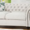 NicBex 61.75 Inch Buttons Tufted Couch Loveseat Sofa with Rolled Armrests for Living Room,Small Space,Apartment - 4 of 4