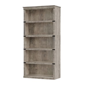 Whizmax 5 Tier Bookcase, Farmhouse Book Shelf with Storage, 67.4 Inch Tall Open Display Bookshelves, Wooden 5 Shelf Bookcase for Living Room, Bedroom - 1 of 4