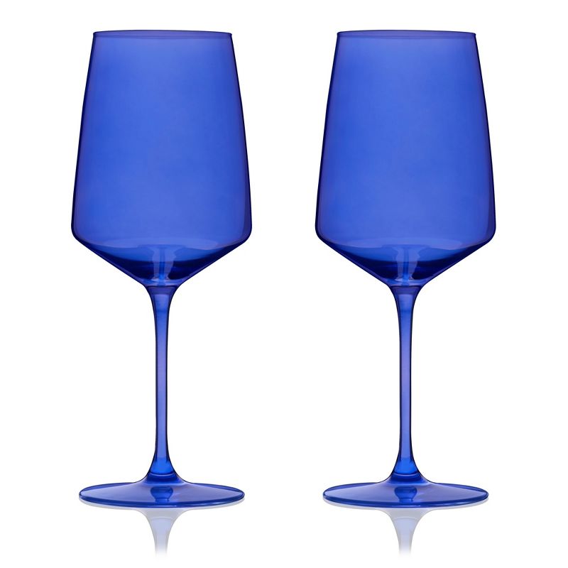 Viski Reserve Nouveau Colored Glasses, Set of 2, 4 of 7