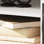 brown and white contrast