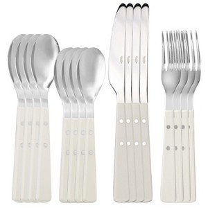 Gibson Garden Cottage 16 Piece Stainless Steel Flatware Set - 1 of 4