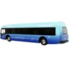Proterra ZX5 Battery-Electric Transit Bus #65 "Chicago" (Illinois) Blue 1/87 (HO) Diecast Model by Iconic Replicas - 3 of 3