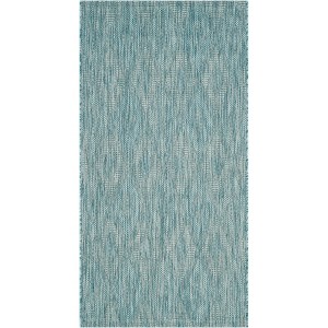 Courtyard CY8522 UV & Stain Resistant Non-Shedding Power Loomed Indoor/Outdoor Rugs - Safavieh - 1 of 4