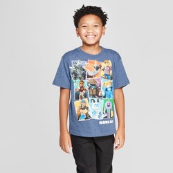 Boys Roblox Short Sleeve T Shirt Black Target - 