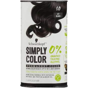 Dark And Lovely Fade Resist Permanent Hair Color - 401 Natural Black :  Target