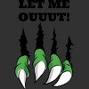 Men's Design By Humans Let the monster out halloween By ArtStyleAlice T-Shirt - 2 of 4