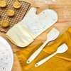 The Lakeside Collection Glove and Spatula Baking Set Silicone Confetti Print - 4 of 4
