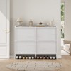 Shoe Cabinet with Flip Drawers, Wooden Shoe Organizer Cabinet with Adjustable Shelf, Shoe Storage for Entryway, Hallway, Living Room - 2 of 4