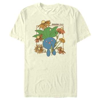 Men's Pokemon Sunflower Oddish T-Shirt