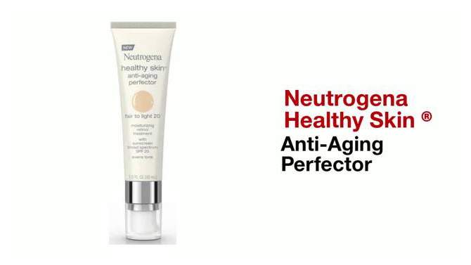 Neutrogena Healthy Skin Anti-Aging Perfector with Retinol and Broad Spectrum SPF 20 Sunscreen - 1 fl oz, 2 of 8, play video