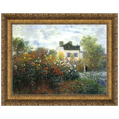 Design Toscano Monet's Garden at Argenteuil (The Dahlias), 1873: Large