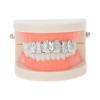 Unique Bargains Fake Teeth Grills Poker Diamond Chart for Hip Hop Gift 1 Set - 2 of 4