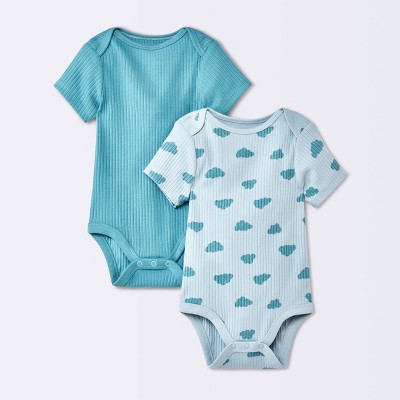 Carter's Just One You® Baby Boys' 3pk Short Sleeve Safari Bodysuit - Blue :  Target