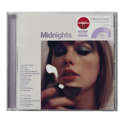 Taylor Swift - Midnights: Lavender Edition Cd (target Exclusive) : Target