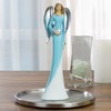 Northlight Angel Figurine Holding a Star - 6.5" - Blue - 2 of 4