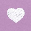 Dalix Womens Lil Heart Midweight Hooded Sweatshirt - 2 of 4