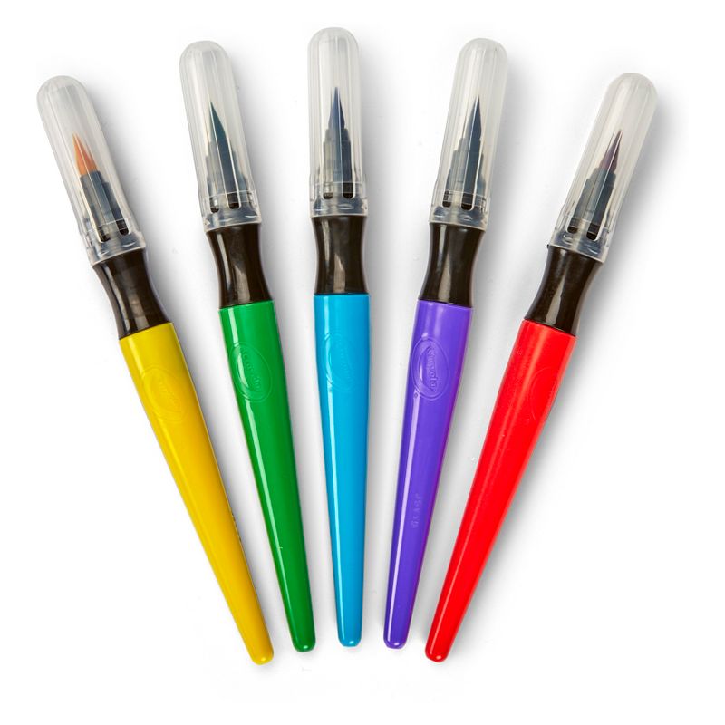 Crayola 5ct Paint Brush Pens, 3 of 6