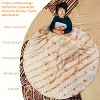 Holiday Couch Throw Blanket for Kids, Food Blanket and Fruit blanket, Fuzzy Cozy Blanket Throw, Valentine’s Day Gift for Kids - Catalonia - 3 of 4