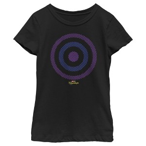 Girl's Marvel Hawkeye Bullseye T-Shirt - 1 of 4