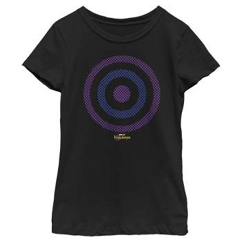 Girl's Marvel Hawkeye Bullseye T-Shirt