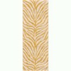 Hauteloom Yellow Terra Zebra Print Area Rug - 3 of 4