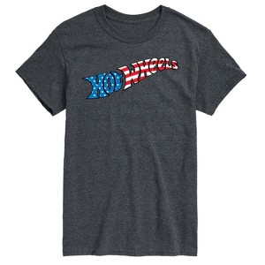 Men's - Hot Wheels - Flag Logo Short Sleeve Graphic T-Shirt - 1 of 3