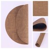 REGALWOVEN Faux Leather Washable Wipeable Heat Resistan Placemats 6 Pcs - 2 of 4