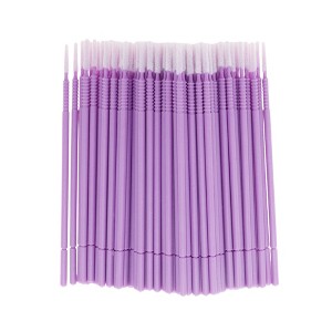 Unique Bargains Disposable False Eyelash Removal Cotton Swab 100 Pcs - 1 of 4