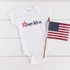 The Juniper Shop Merica Star Baby Bodysuit - 2 of 2