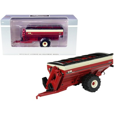 KB Killbros 1111 Grain Cart with Flotation Tires Red 1/64 Diecast Model by SpecCast