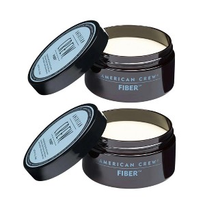 American Crew Fiber | HIGH HOLD | LOW SHINE | Pliable Hold | Similar to Hair Gel | 3 oz (PACK OF 2) - 1 of 4