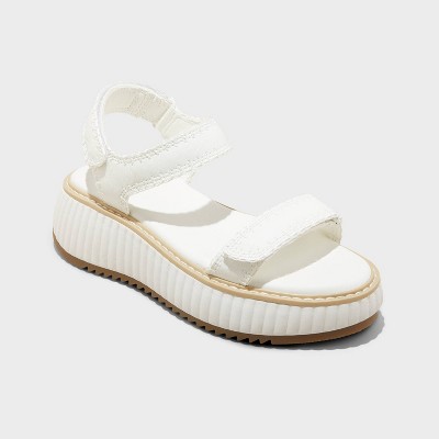 Target best sale sandals white