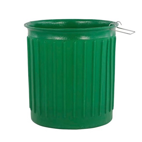 Chem-Tainer 60 Gallon Carry Landscape Barrel with Steel Top Ring Design and Lightweight Construction for Storage and Container Purposes, Green - image 1 of 4