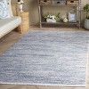 Mila MIL226 Power Loomed Indoor Area Rug - Blue/Ivory - 5'3"x7'6"- Safavieh - 2 of 4