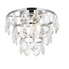 Elegant Lighting Ella 10 inch flush mount in chrome - 3 of 4