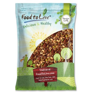 Four Nuts Mix, Dry Roasted & Lightly Salted - by Food To Live - 1 of 4