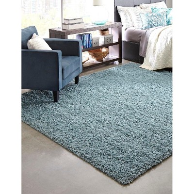Unique Loom Solid Shag Solid Indoor Woven Area Rug