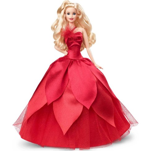 barbecue Rusland huichelarij Barbie Signature 2022 Holiday Collector Doll - Blonde Brown Wavy Hair :  Target
