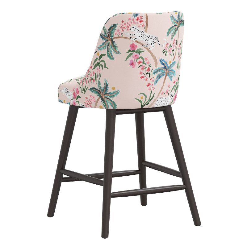 Skyline Furniture Sherrie Counter Height Stool in Pattern, 5 of 9