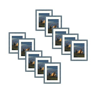 Golden State Art 11x14 Certificate MDF Picture Frame 0.87 Inch Thickness for 8.5x11 Picture - Pack of 12 - 1 of 4