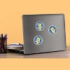 Ted Lasso Team Badge 100ct Vinyl Large Deluxe Stickers Variety Pack - 3 of 4