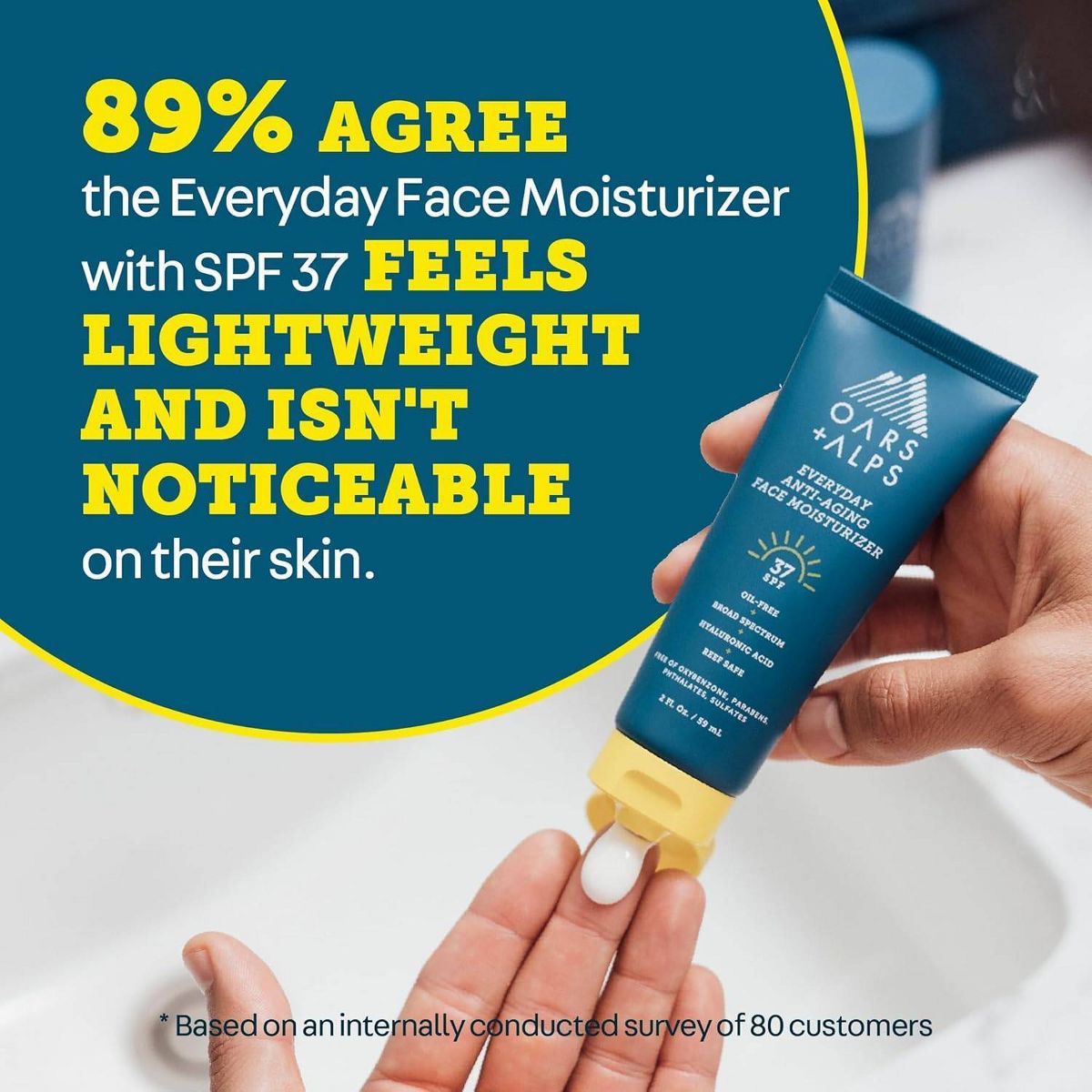 OARS + ALPS Hybrid Sunscreen - SPF 37 - 2 fl oz - thumbnail 4