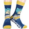 Dragon Ball Z Character Socks Goku Vegeta Frieza 5 Pack Adult Crew Socks - 3 of 4