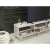 Vynxaria Mid Century Modern TV Stand, 67" Open Shelving Unit, Entertainment Centre, Grey Finish - 4 of 4