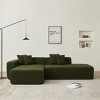 NicBex Upholstered Modular Sectional Sofa Modern L-Shaped Convertible Sectional Couch with 4 Pillows for Living Room,Apartment - 4 of 4