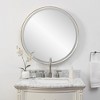 Uttermost Crofton Lighted Brass Round Mirror - 2 of 4