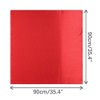 INSPIRE CHIC Women's Solid Color Satin Large Square Scarf Neckerchief Bandanas 35"x35" - 3 of 4