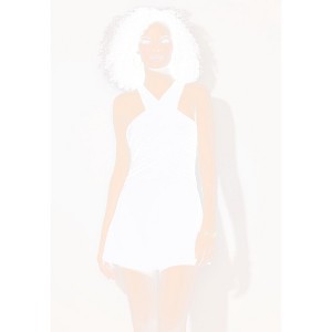 Swimsuits for All High Neck Wrap Swimdress (Plus Sizes Available) - 1 of 4